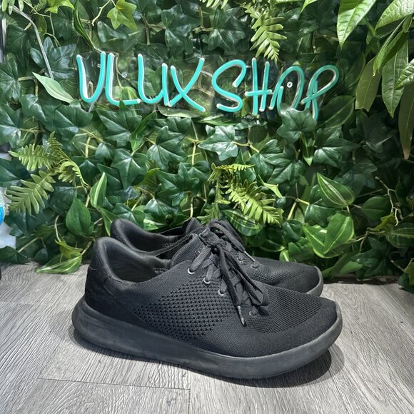 Kizik Men’s Lima Hands Free Comfort Shoe Sz 12 Wide Black  Slip On Sneaker main image 5